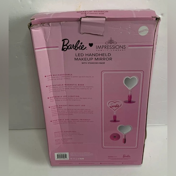 Barbie Makeup Mirror NWT - Picture 4 of 5